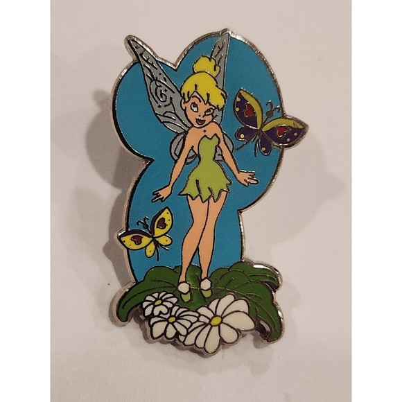Disney Pin  67885 Tinker Bell Starter Peter Pan Fairy with Butterflies - Picture 2 of 6